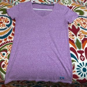 Purple Under Armour T Shirt